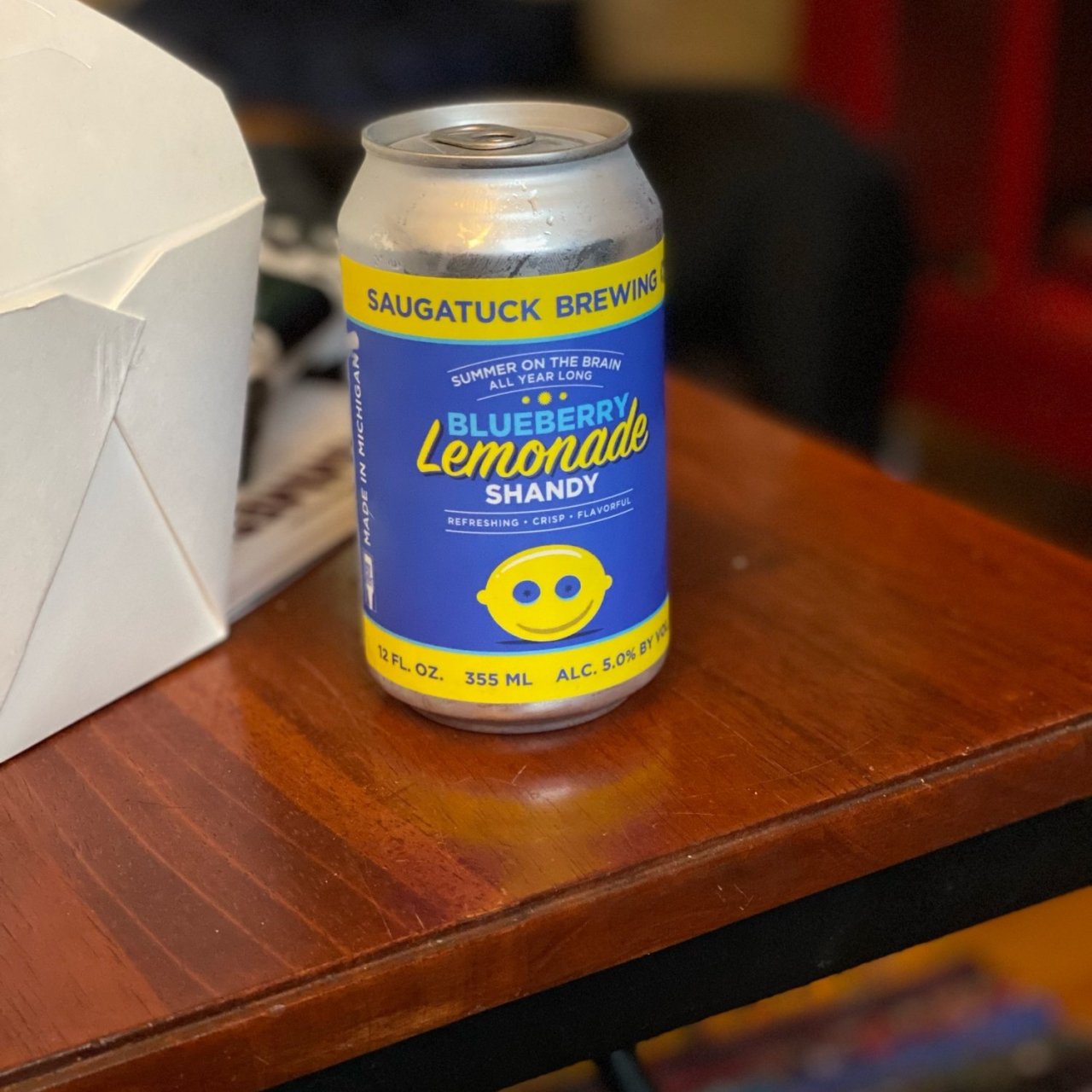 Blueberry Lemonade Shandy
