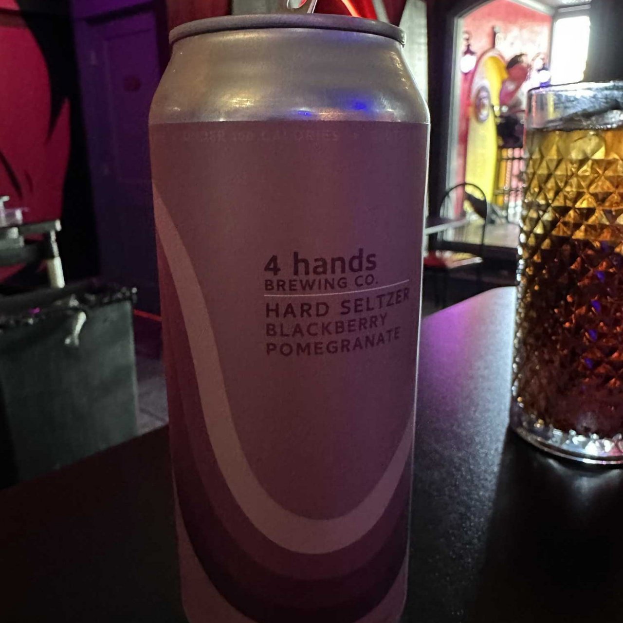 Blackberry Pomegranate Hard Seltzer